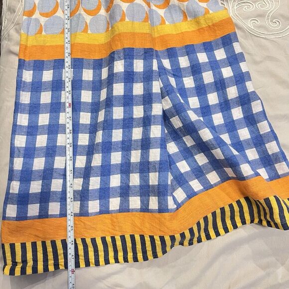 LFDL LA FABBRICA DEL LINO Linen Halter Maxi Dress Size Small Made in Italy - Picture 8 of 8